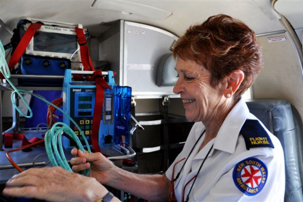 Meet the oldest Air Ambulance Nurse in Australia