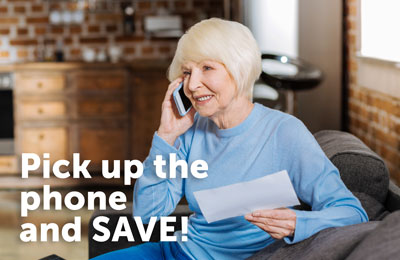 How to save $275 with one phone call