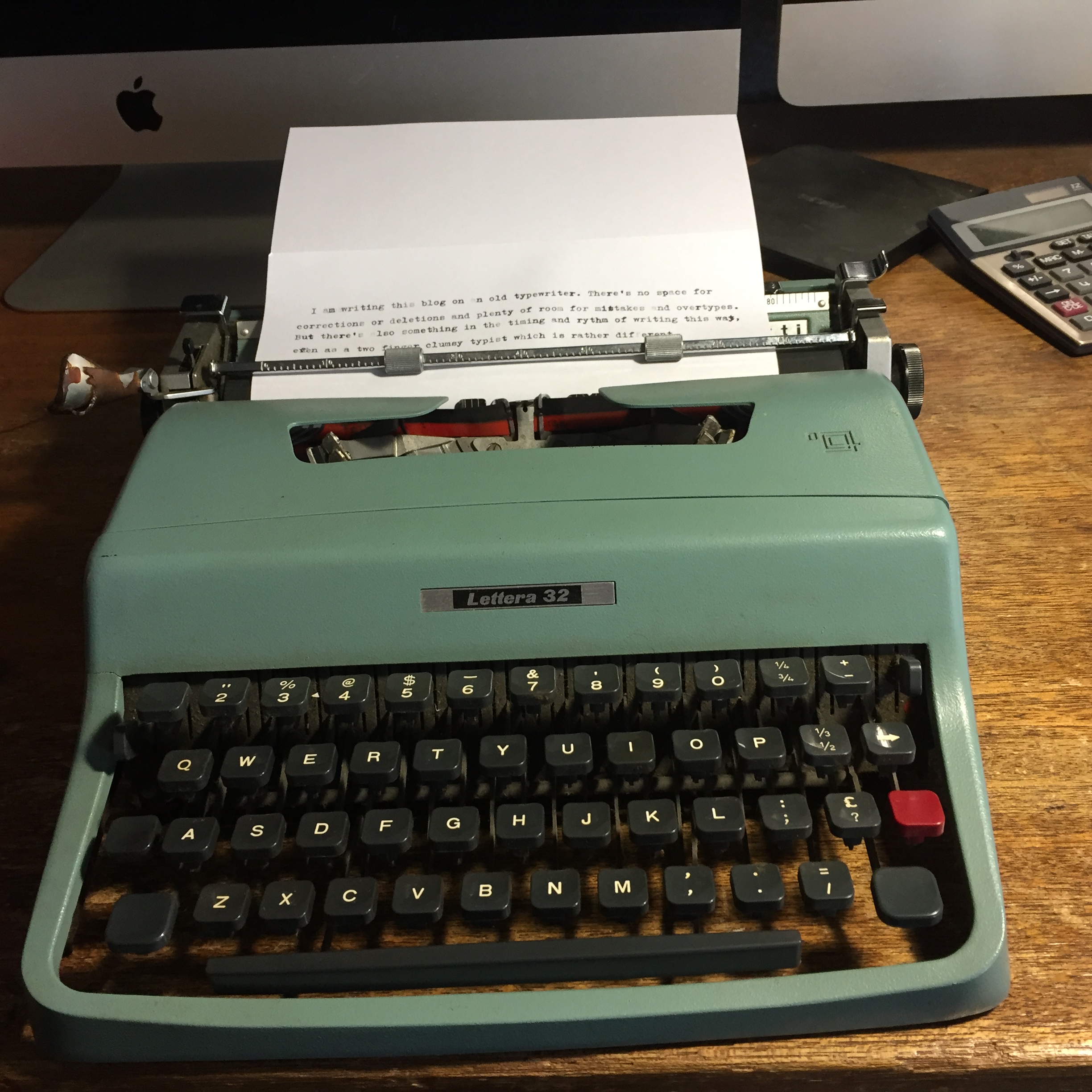 Computers versus typewriters: which is the better font of wisdom?