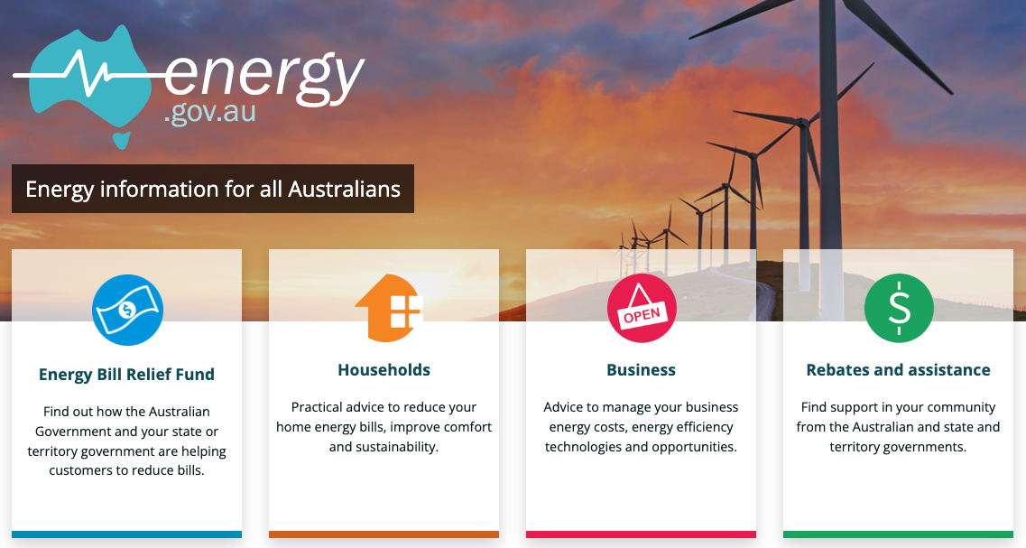Full List of Current Energy Rebates & Concessions
